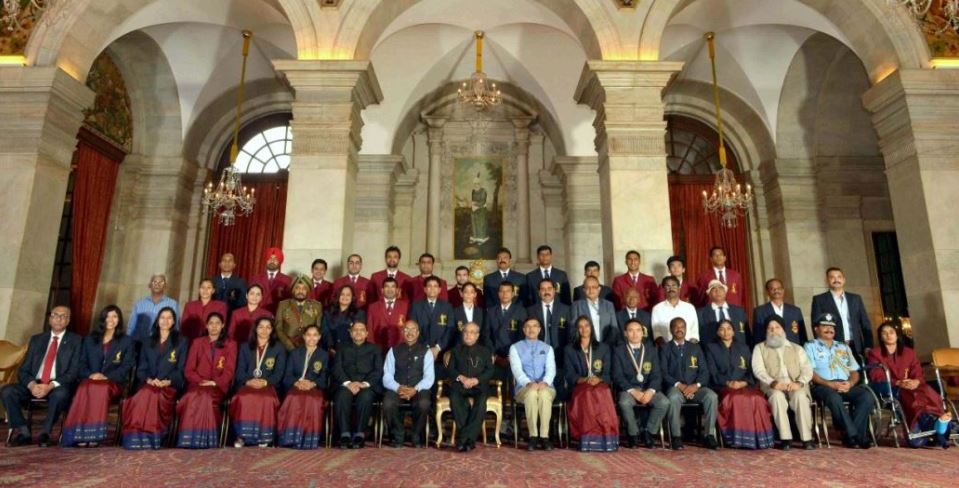 National Sports Awards: Super girls PV Sindhu, Sakshi Malik and Dipa Karmakar conferred Khel Ratna along with Jitu Rai