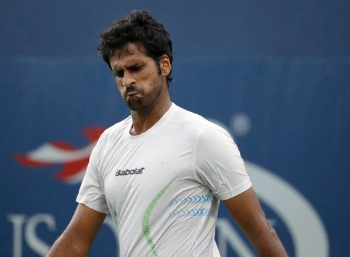 US Open 2016: Valiant Saketh Myneni puts up good fight despite leg injury