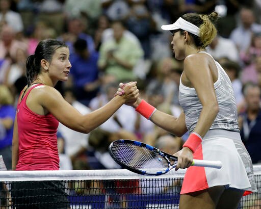 US Open 2016: French Open champion Garbine Muguruza ousted in 2nd round Anastasija Sevastova