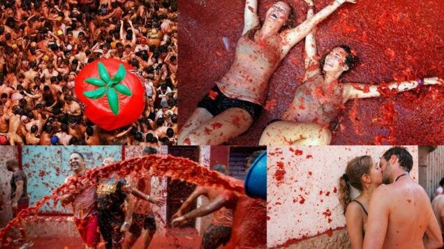 In Pics: This Is How People Celebrate Tomato Festival In Spain In Pics: This Is How People Celebrate Tomato Festival In Spain