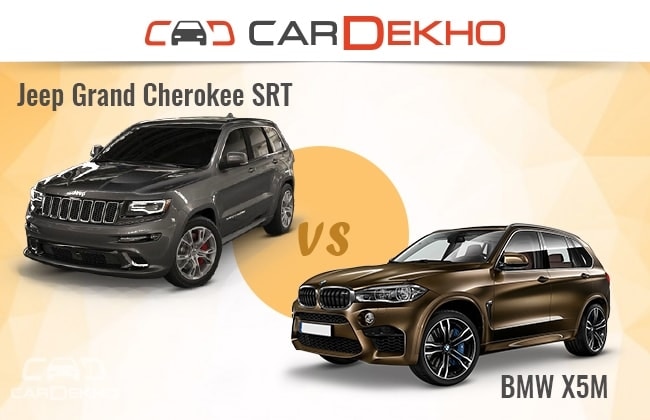 Jeep Grand Cherokee SRT vs BMW X5M – Quick Comparo Jeep Grand Cherokee SRT vs BMW X5M – Quick Comparo