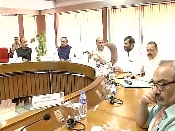 Govt briefs MPs of all-party delegation over Kashmir unrest Govt briefs MPs of all-party delegation over Kashmir unrest