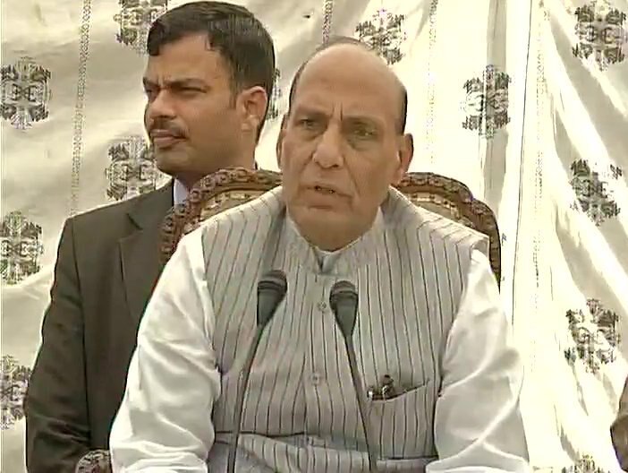 Kashmir was, is and will always be integral part of India: Rajnath Singh Kashmir was, is and will always be integral part of India: Rajnath Singh