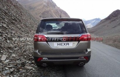 Tata Hexa spotted on Manali-Leh highway, to launch during Diwali Tata Hexa spotted on Manali-Leh highway, to launch during Diwali