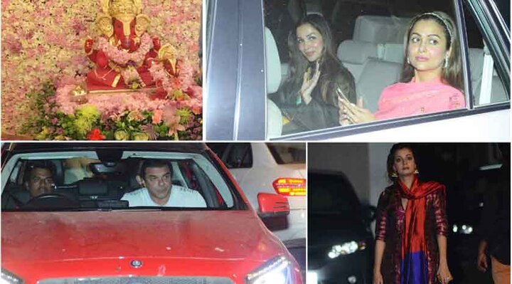 EXCLUSIVE: Ganesh Chaturthi Celebrations At Salman's House Were A Starry Affair! EXCLUSIVE: Ganesh Chaturthi Celebrations At Salman's House Were A Starry Affair!