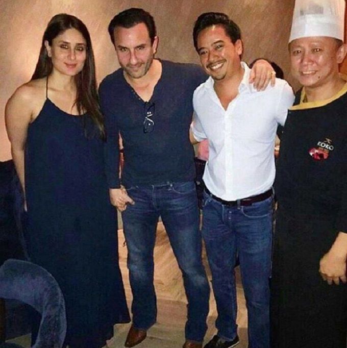 Soon-to-be-parents Saif & Kareena went on a dinner date recently and they are glowing!