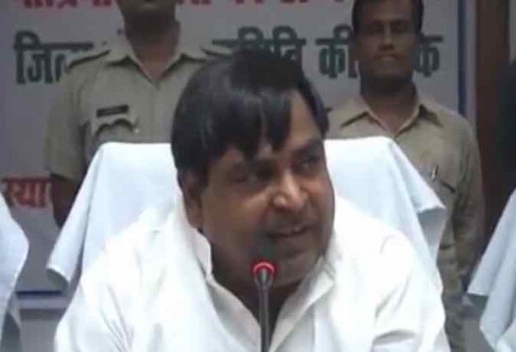 UP ministers Rajkishore Singh and Gayatri Prajapati sacked UP ministers Rajkishore Singh and Gayatri Prajapati sacked