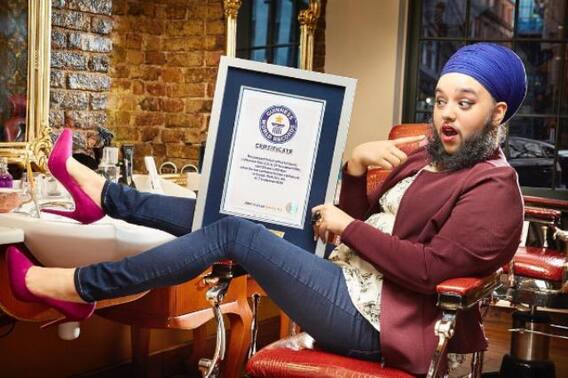 Meet Harnaam Kaur, The Woman Who Enters Guinness Records As Youngest Female With Beard