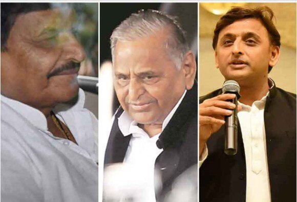 Samajwadi family battle worries BJP Samajwadi family battle worries BJP