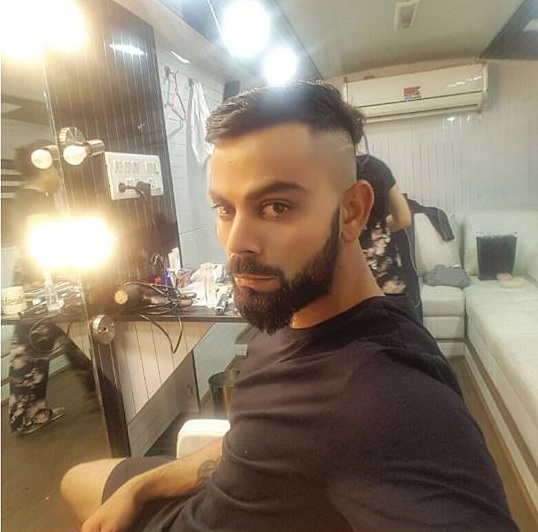 in pics virat kohli gets a new haircut in pics virat kohli gets a new haircut