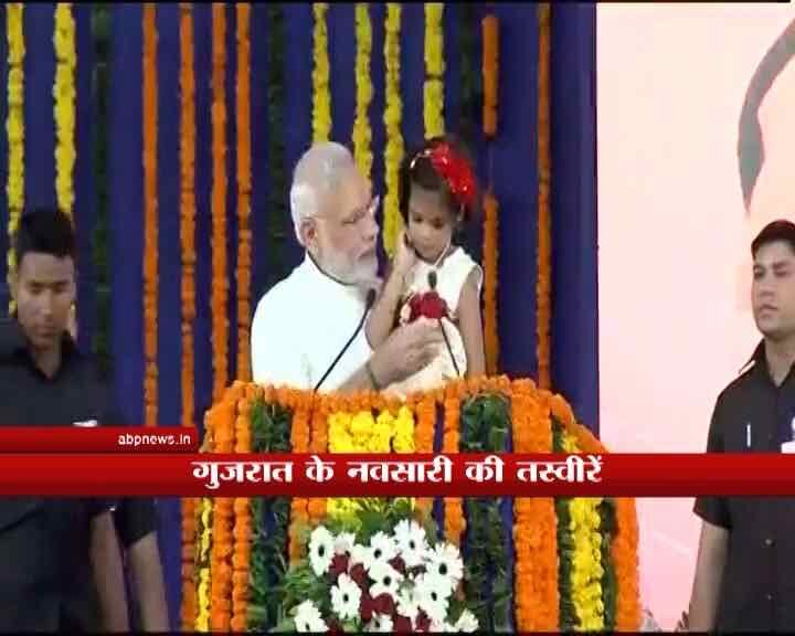 Has any previous PM ever spent birthday among disabled: Modi in Gujarat Has any previous PM ever spent birthday among disabled: Modi in Gujarat