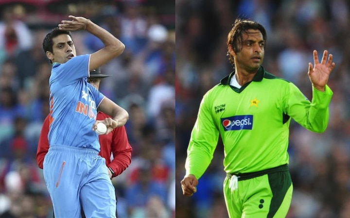 VIDEO: Shoaib Akhtar makes fun of Ashish Nehra on TV show VIDEO: Shoaib Akhtar makes fun of Ashish Nehra on TV show