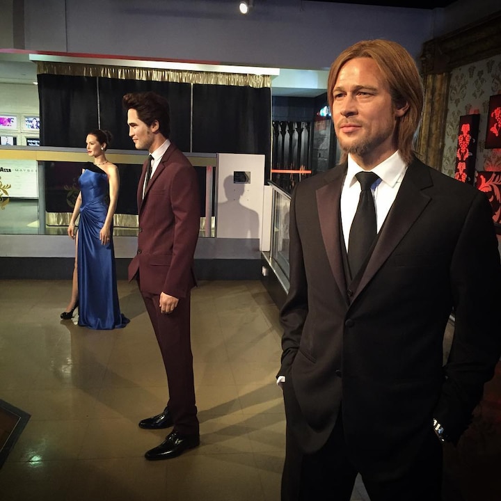 Madame Tussauds separates Pitt, Jolie's wax figures Madame Tussauds separates Pitt, Jolie's wax figures