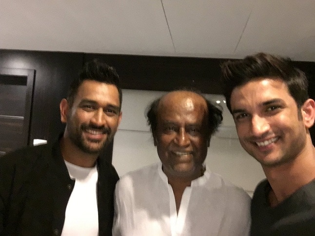 When Thala Dhoni Met Thalaiva Rajinikanth! When Thala Dhoni Met Thalaiva Rajinikanth!