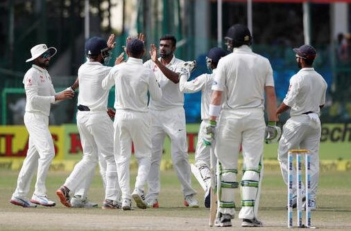 IND v NZ 1st Test Day 4 Report: India close in on big win in historic 500th Test IND v NZ 1st Test Day 4 Report: India close in on big win in historic 500th Test