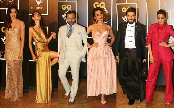 IN PICS: Ranveer Singh's Bizarre Costume At GQ Awards IN PICS: Ranveer Singh's Bizarre Costume At GQ Awards