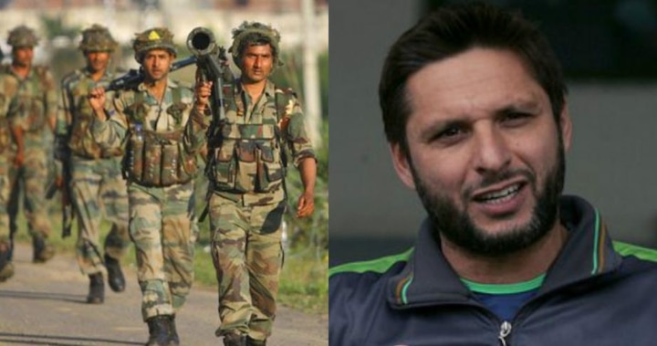 Shahid Afridi's Reaction To India's Surgical Strike Across LoC Pakistan Shahid Afridi's Reaction To India's Surgical Strike Across LoC Pakistan