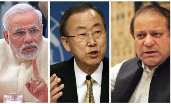 UN chief Ban Ki-moon offers to mediate between India, Pakistan UN chief Ban Ki-moon offers to mediate between India, Pakistan UN chief Ban Ki-moon offers to mediate between India, Pakistan