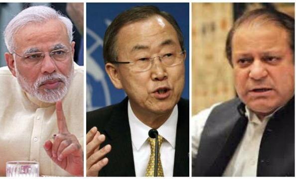 UN chief Ban Ki-moon offers to mediate between India, Pakistan UN chief Ban Ki-moon offers to mediate between India, Pakistan