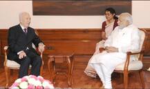 Chai pe charcha with Shimon Peres, among tallest of our times