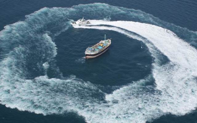 Suspected Pakistani boat with 9 crew members apprehended by Coast Guard