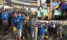 BCCI President Anurag Thakur, Virat Kohli & Team India Participate In Cleanliness Drive
