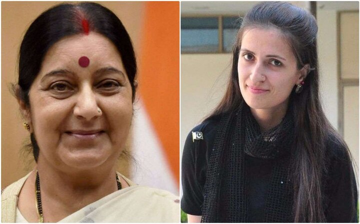 Sushma Swaraj's heartwarming tweet to this Pakistani girl is winning the internet Sushma Swaraj's heartwarming tweet to this Pakistani girl is winning the internet