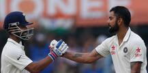Live Score IND v NZ 3rd Test Day 2: Kohli 211, Rahane 188, India 557