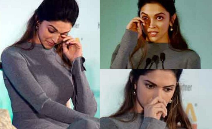 IN PICS: Deepika Padukone Bursts Into Tears! IN PICS: Deepika Padukone Bursts Into Tears!