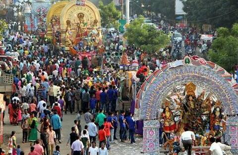 Clashes in Jharkhand during Durga immersion , 8 injured Clashes in Jharkhand during Durga immersion , 8 injured