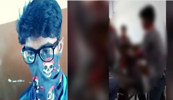 Criminal father's sons mercilessly beat student inside classroom in Muzaffarpur Central School in this viral video Criminal father's sons mercilessly beat student inside classroom in Muzaffarpur Central School in this viral video