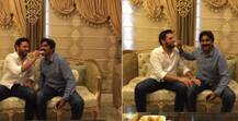 Spat between Shahid Afridi & Javed Miandad ends, make up over sweets