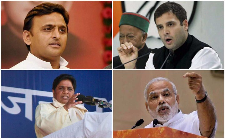 Battleground Uttar Pradesh: How Congress, BJP, SP and BSP stack up against eachother Battleground Uttar Pradesh: How Congress, BJP, SP and BSP stack up against eachother