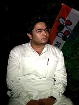 Trinamool MP Avishek Banerjee injured in road accident Trinamool MP Avishek Banerjee injured in road accident