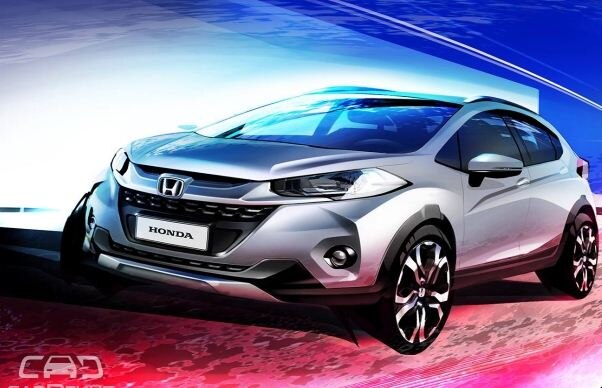 Honda releases India-bound WR-V's first official sketch Honda releases India-bound WR-V's first official sketch