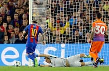 Barcelona vs Manchester City Lionel Messi ruins Guardiola's return to Camp Nou with hat-trick Champions League