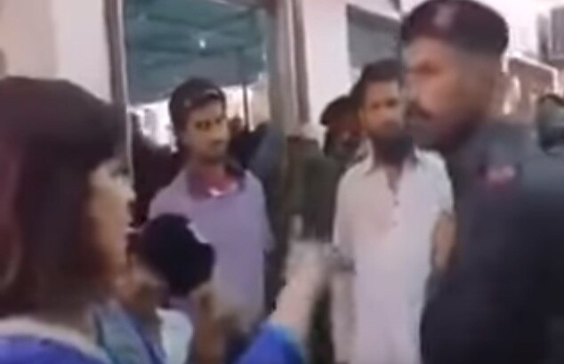 WATCH: Pakistan Policeman slaps female reporter during live broadcast WATCH: Pakistan Policeman slaps female reporter during live broadcast