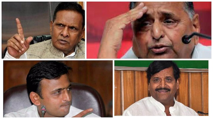 Yadav family tussle: SP’s Executive committee meet at Mulayam’s residence Yadav family tussle: SP’s Executive committee meet at Mulayam’s residence