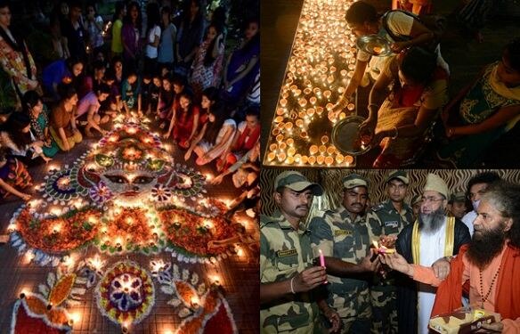 IN PICS: Deepawali Fervour Grips The Nation IN PICS: Deepawali Fervour Grips The Nation