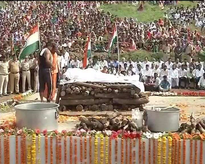 Trooper Nitin Koli cremated with full military honours Trooper Nitin Koli cremated with full military honours