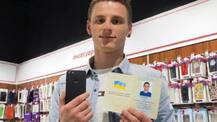 Ukranian man changes his name to iPhone to win the handset