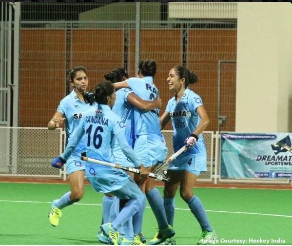 Hockey: Indian eves win maiden Asian Champions trophy Hockey: Indian eves win maiden Asian Champions trophy