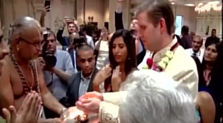 United States Presidential Elections: Donald Trump's son Eric offers 'aarti' ahead of Election Day United States Presidential Elections: Donald Trump's son Eric offers 'aarti' ahead of Election Day