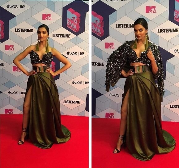 OUCH: This International Tabloid Has Labelled Deepika Padukone's MTV EMA Look As 'Bollywood Blunder' OUCH: This International Tabloid Has Labelled Deepika Padukone's MTV EMA Look As 'Bollywood Blunder'