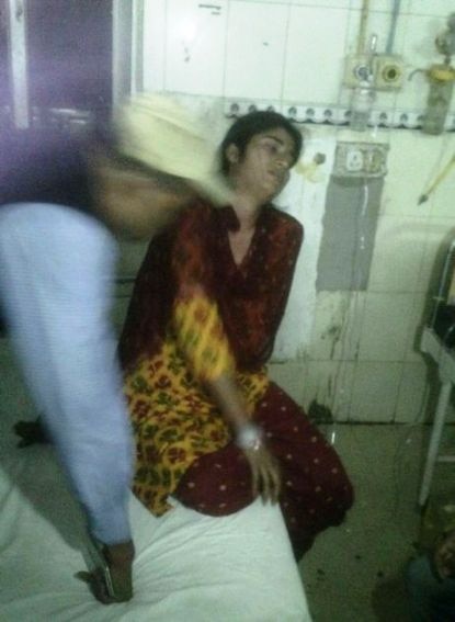 Allahabad: Caught living in police quarter wrongfully, woman constable tries to immolate Allahabad: Caught living in police quarter wrongfully, woman constable tries to immolate