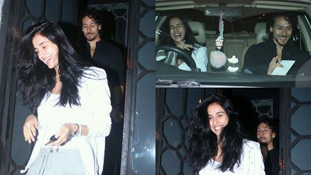 CAUGHT ON CAMERA: Lovebirds Tiger Shroff And Disha Patani On A Dinner Date CAUGHT ON CAMERA: Lovebirds Tiger Shroff And Disha Patani On A Dinner Date