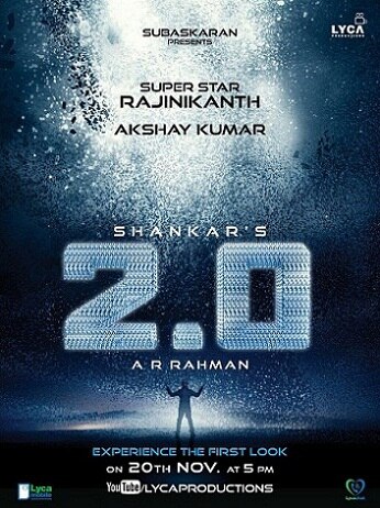 Rajinikanth's ‘2.0’ teaser poster featuring Akshay Kumar is out Rajinikanth's ‘2.0’ teaser poster featuring Akshay Kumar is out