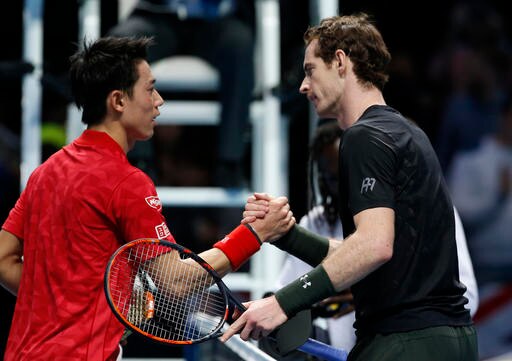RECORD: Andy Murray beats Kei Nishikori in longest three-set match in ATP Finals RECORD: Andy Murray beats Kei Nishikori in longest three-set match in ATP Finals