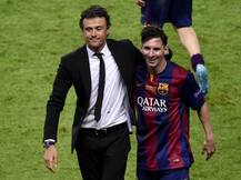 Luis Enrique dismisses Messi move speculation