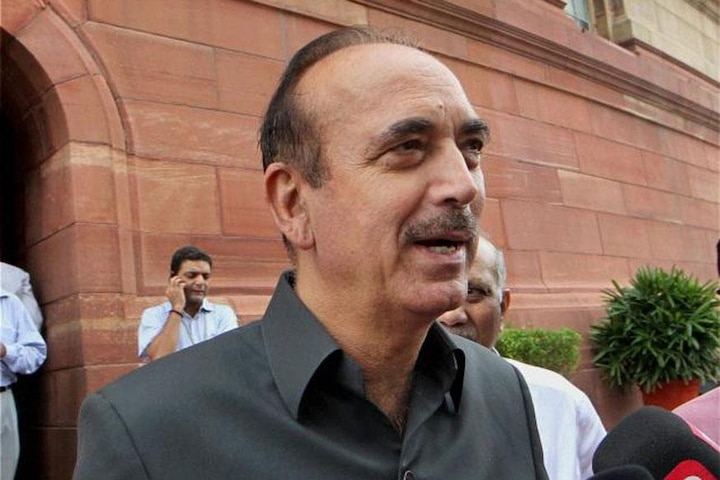 Cong prepared to fight UP polls on its own for now: Azad Cong prepared to fight UP polls on its own for now: Azad